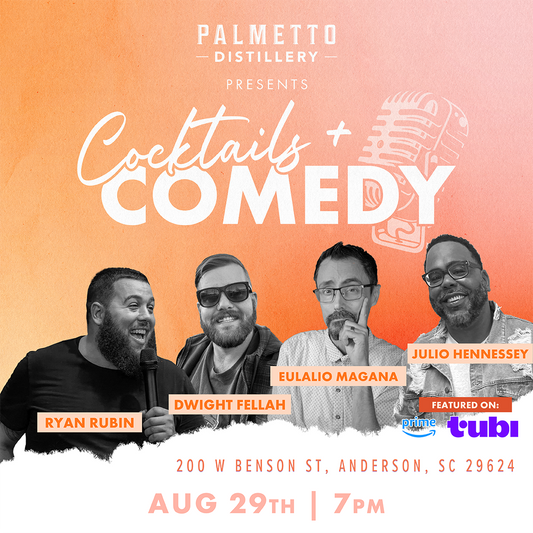 COCKTAILS & COMEDY TICKETS