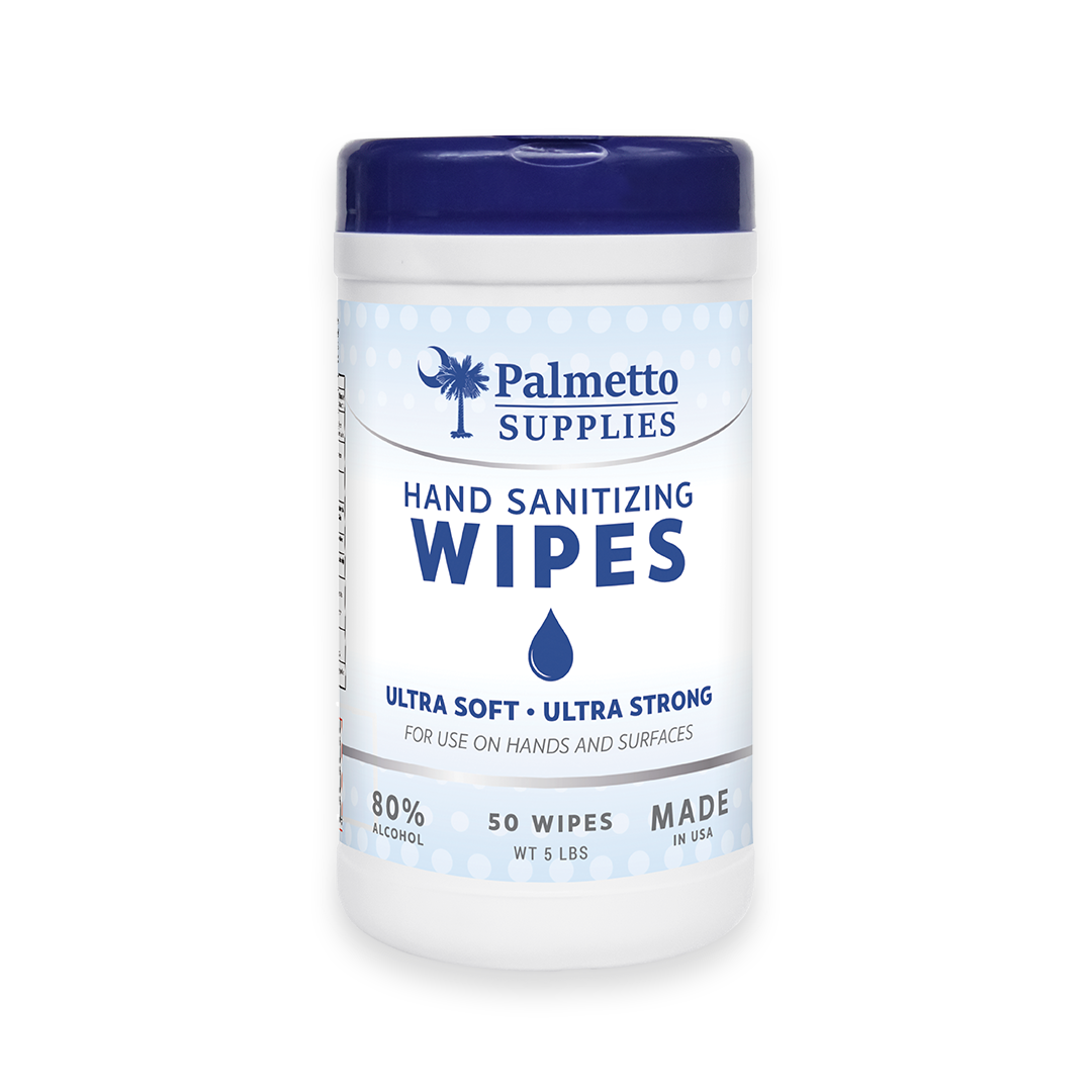 50 COUNT SANITIZING WIPES